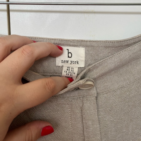 B New York Eco Wide Leg Pant - Picture 4 of 4